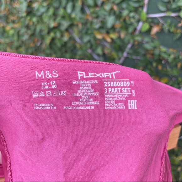 NWOT | Marks & Spencers | 3pk Flexifit™ Modal High Leg Panties | Size M - Picture 9 of 16